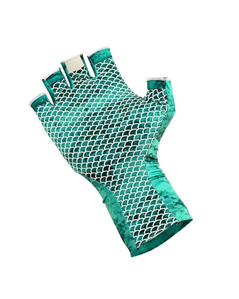 Fujin Pro Angler Summer Gloves GREEN - M/L