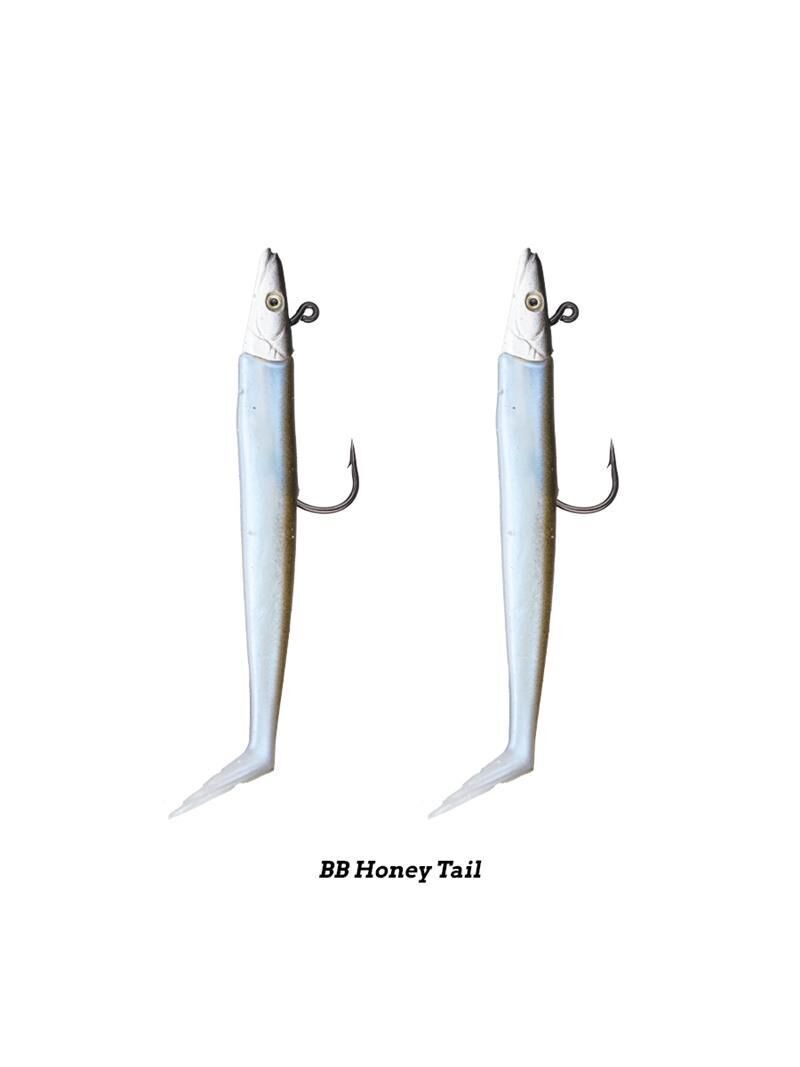 Fujin Zand Eel 11cm 7gr-14gr Double Body+Head Silikon Balık BB Honey Tail