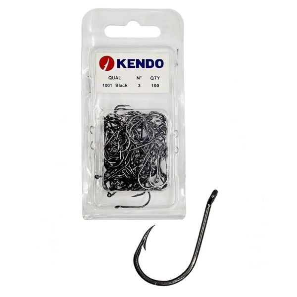 Kendo 1001 Black Nickle Halkalı İğne NO:2/0