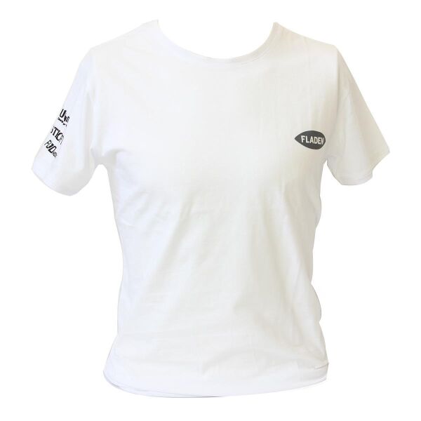 Fladen Slim Fit T-Shirt BEYAZ - S