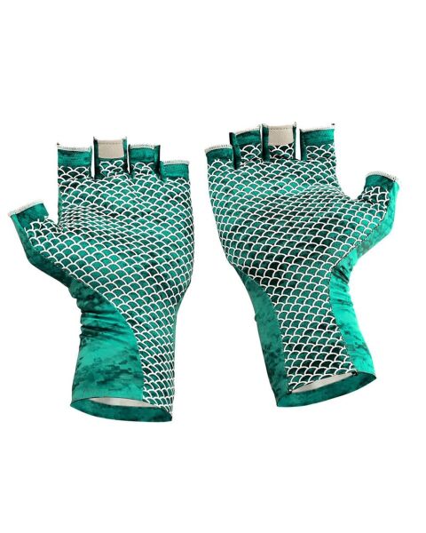 Fujin Pro Angler Summer Gloves GREEN - L/XL