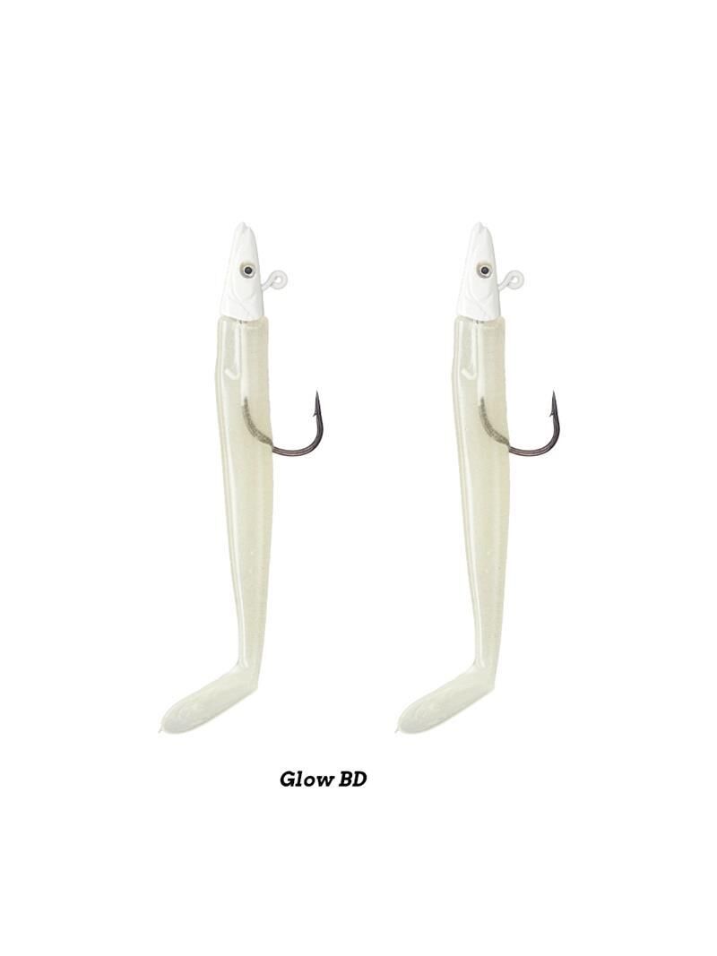 Fujin Zand Eel 11cm 7gr-14gr Double Body+Head Silikon Balık Glow BD