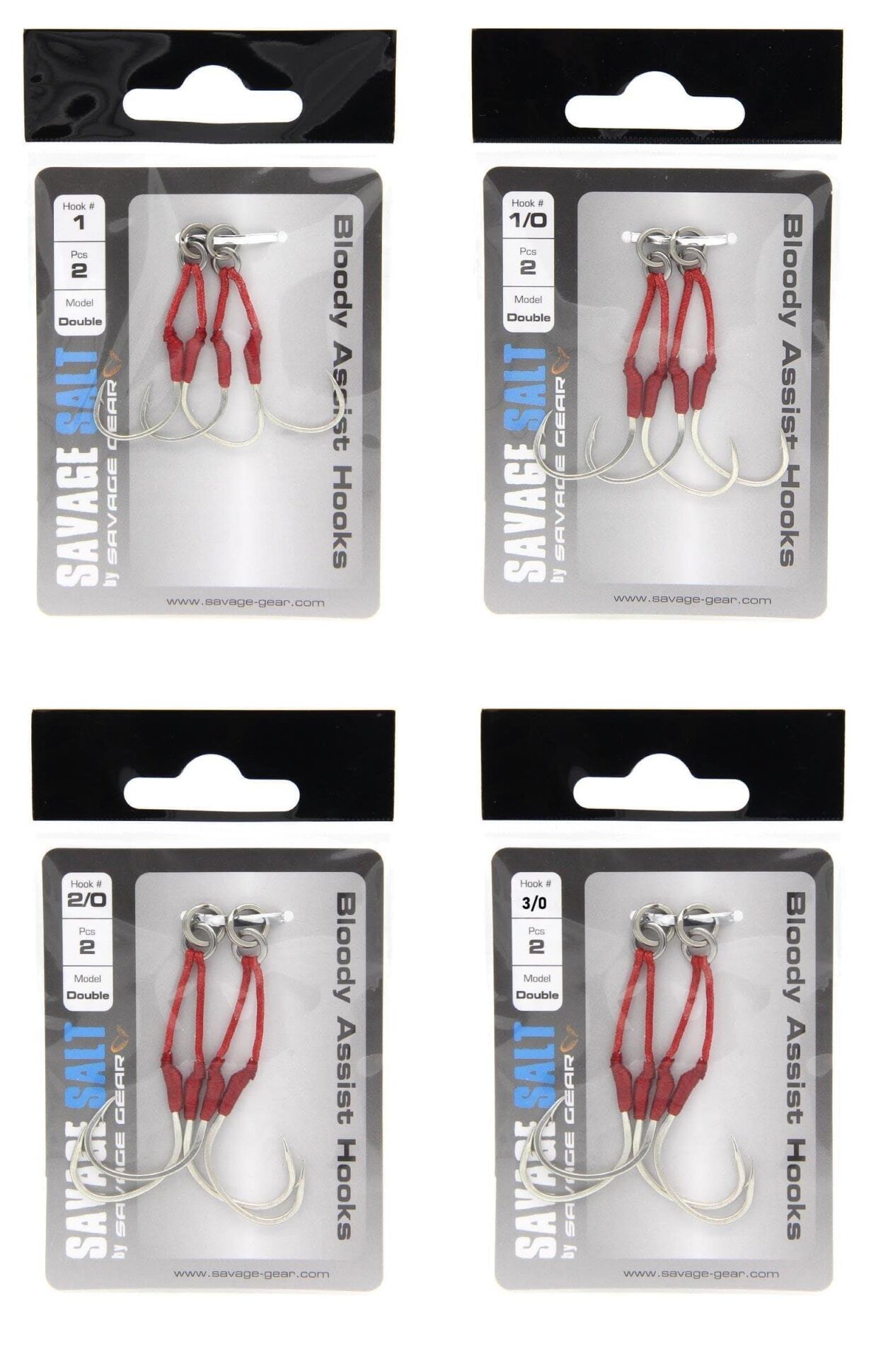Savage Gear Bloody Assist Hooks Olta İğnesi Double 3/0