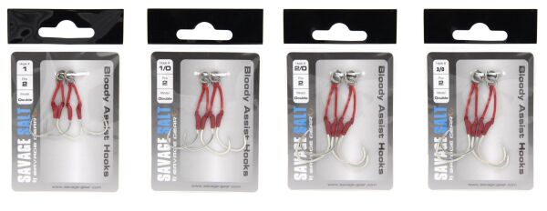 Savage Gear Bloody Assist Hooks Olta İğnesi