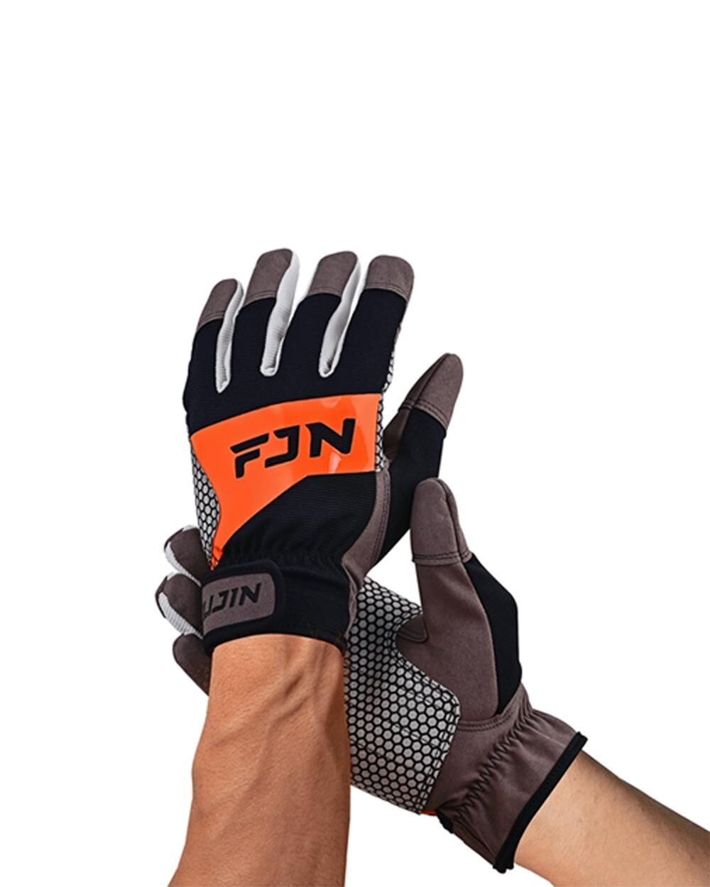 Fujin Pro Angler Trolling Gloves BLACK - L/XL