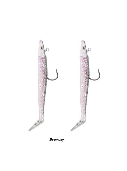 Fujin Zand Eel 11cm 7gr-14gr Double Body+Head Silikon Balık Shiny Glow