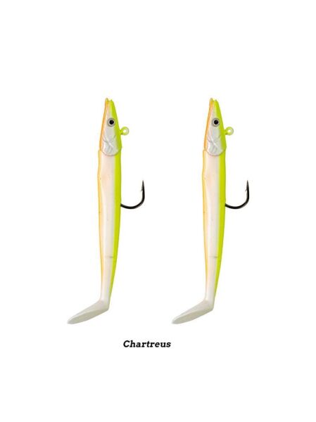 Fujin Zand Eel 11cm 7gr-14gr Double Body+Head Silikon Balık Shiny Glow