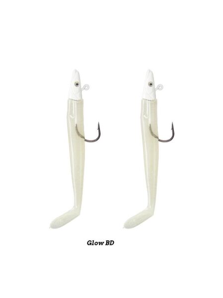 Fujin Zand Eel 11cm 7gr-14gr Double Body+Head Silikon Balık Shiny Glow