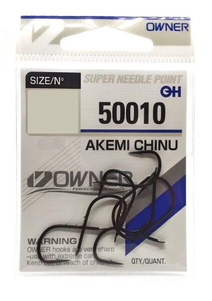 Owner 50010 Siyah Tırnaklı Yem Olta İğnesi SİYAH - NO:3
