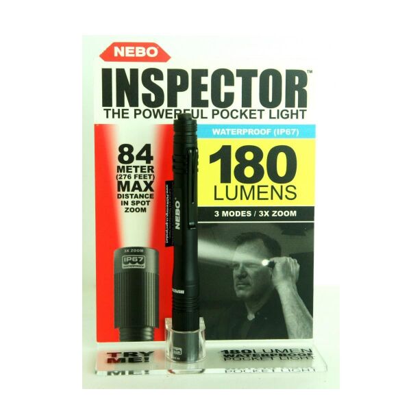 Nebo 6713 Inspector 180 Lümen LED El Feneri