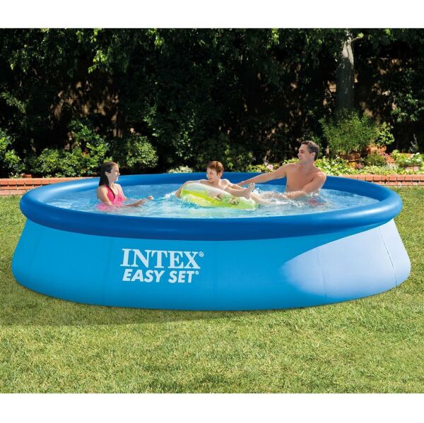 İntex Easy Kolay Kurulum Mavi Renkli Şişme Havuz 396*84Cm