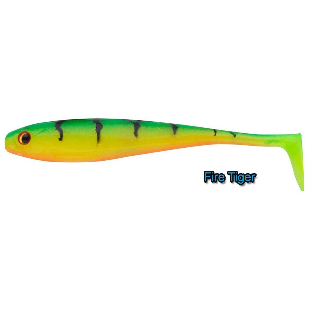 Daiwa Duck Fin Prorex Micro Shad 4.5cm Silikon Yem FIRE TIGER