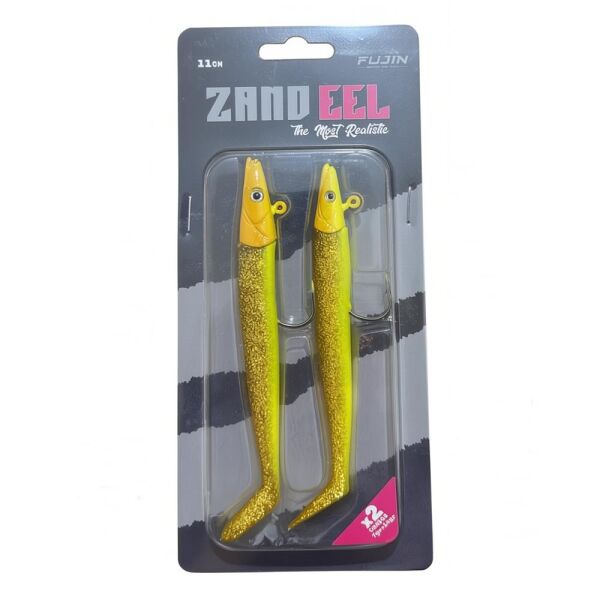 Fujin Zand Eel 11cm 7gr-14gr Double Body+Head Silikon Balık G.Lemon