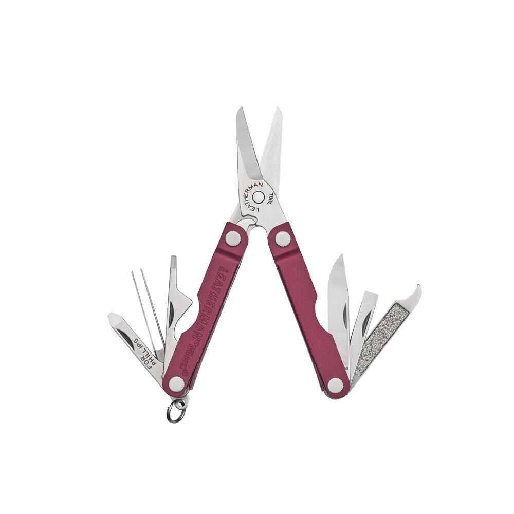 Leatherman Micra Aluminum Fonksiyonel Çakı Cherry