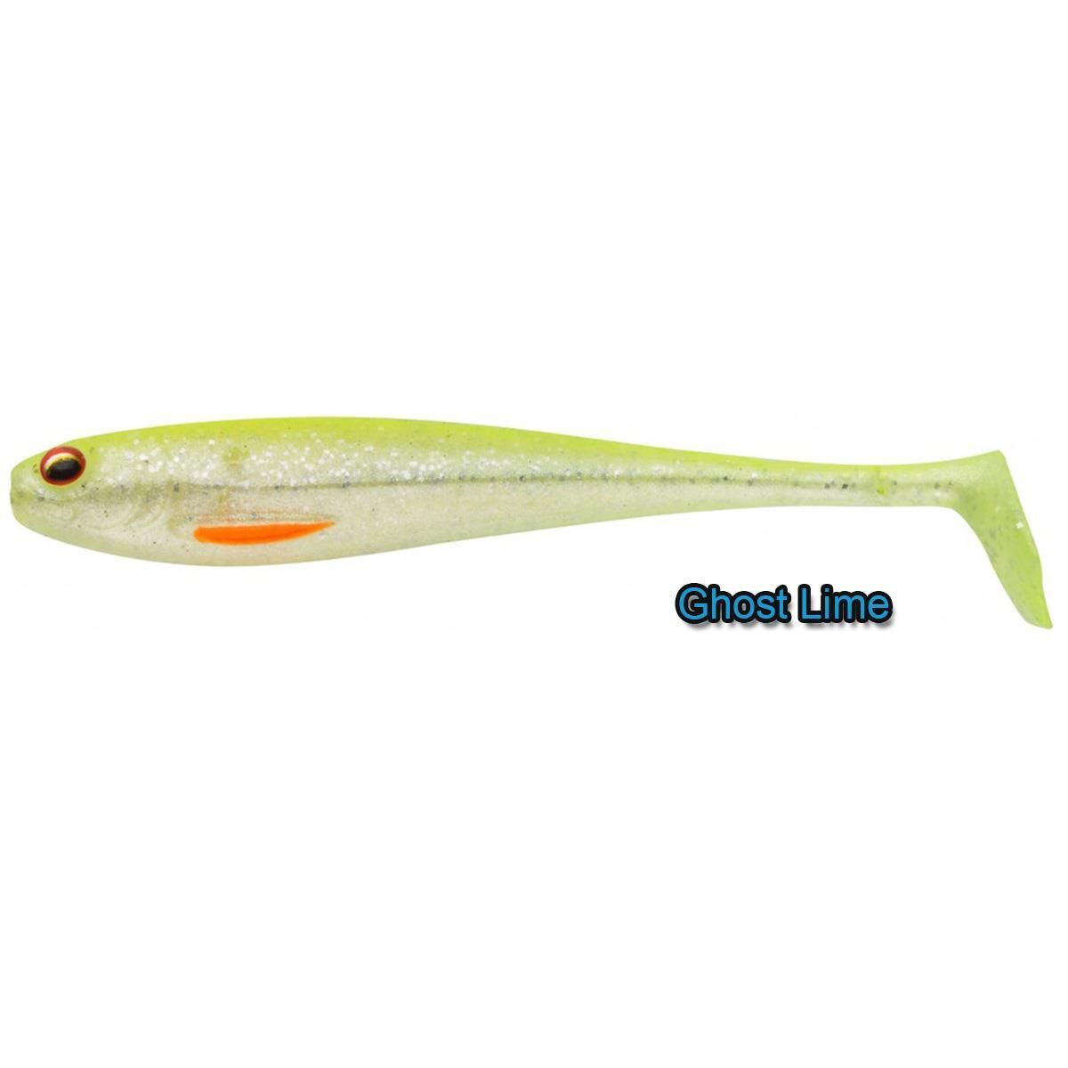 Daiwa Duck Fin Prorex Micro Shad 4.5cm Silikon Yem GHOST LIME
