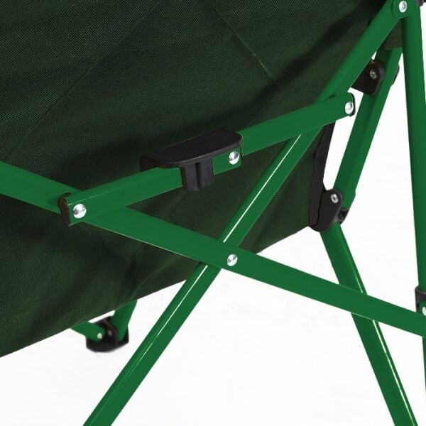 Madfox FlexLounge 3X Katlanabilir Kamp Sandalyesi Steel Moss