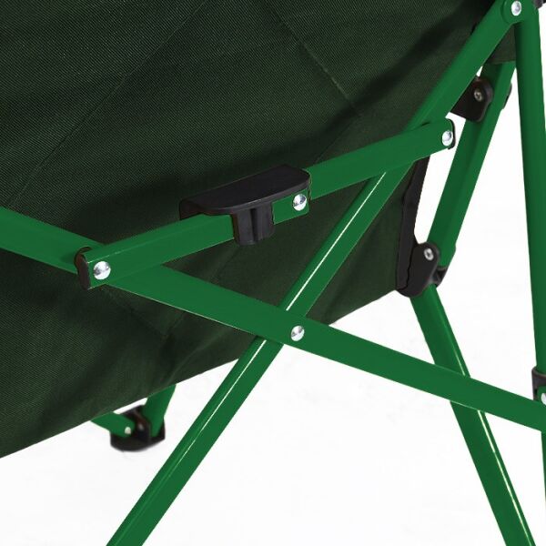 Madfox FlexLounge 3X Katlanabilir Kamp Sandalyesi Steel Moss