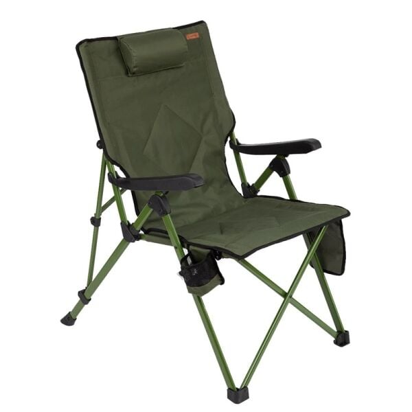 Madfox FlexLounge 3X Katlanabilir Kamp Sandalyesi Steel Moss
