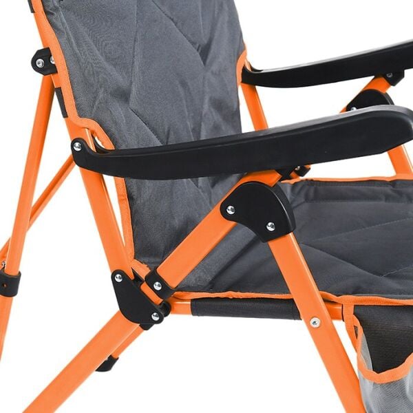 Madfox FlexLounge 3X Katlanabilir Kamp Sandalyesi Steel Ember
