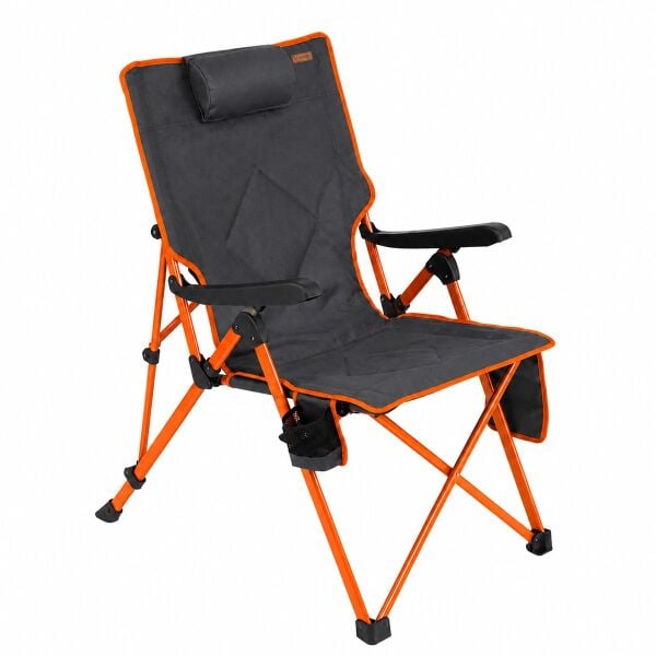 Madfox FlexLounge 3X Katlanabilir Kamp Sandalyesi Steel Ember