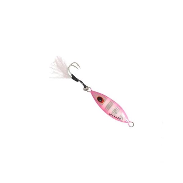 Ryuji Slow King Jig Yem PİNK ZEBRA GLOW - 60 Gr