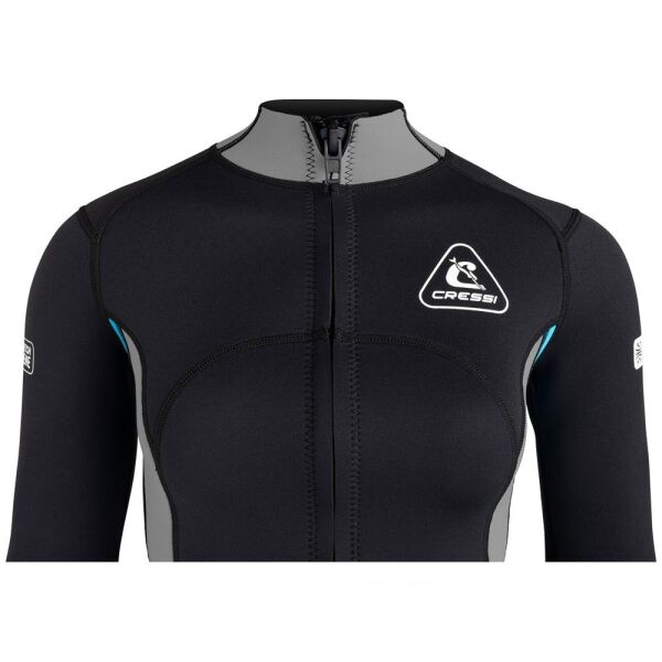 Cressi Guardian Lady Dalış Ceketi BLACK-A.MARİNE - 2MM - L - NO:4