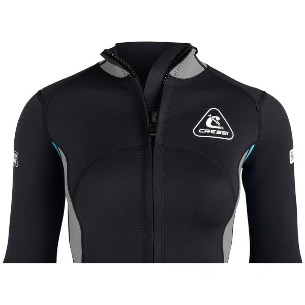 Cressi Guardian Lady Dalış Ceketi BLACK-A.MARİNE - 2MM - L - NO:4