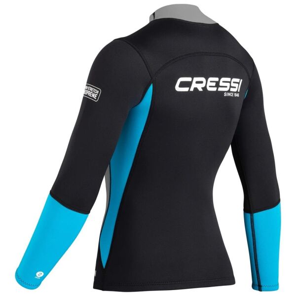 Cressi Guardian Lady Dalış Ceketi BLACK-A.MARİNE - 2MM - XL - NO:5