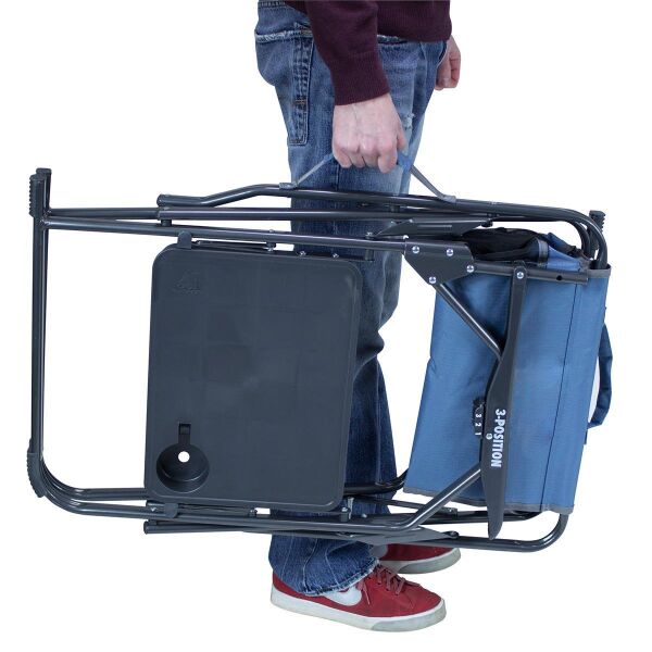 Gci Outdoor 3 Kademeli Katlanır Kamp Sandalyesi ( Rejisör Koltuk ) KIRMIZI