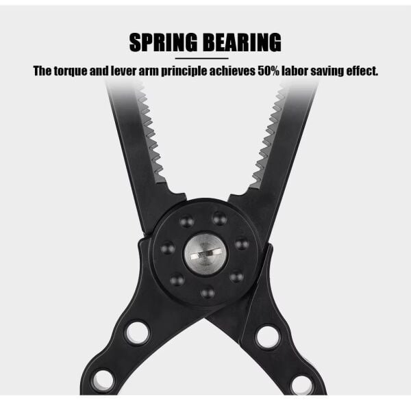 Shufa Balık Tutma Maşası 23Cm Kılıflı Bele Takılabilen GREEN