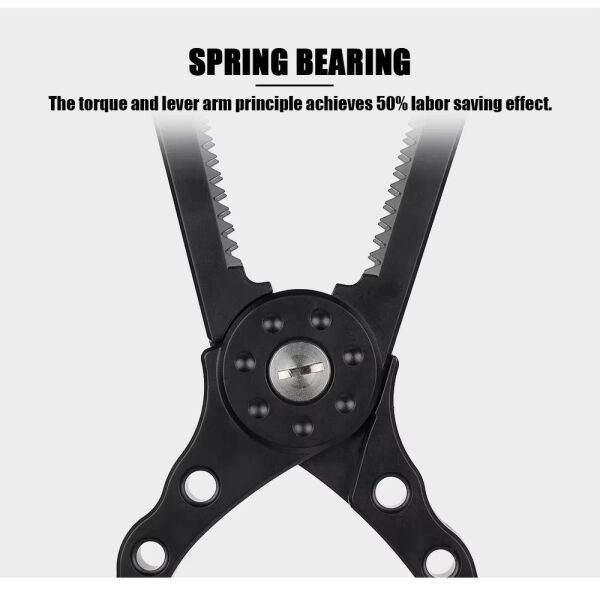 Shufa Balık Tutma Maşası 23Cm Kılıflı Bele Takılabilen GREEN