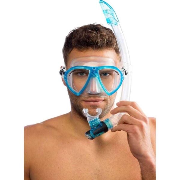 Cressi Ocean Maske Gamma Şnorkel Set BLACK