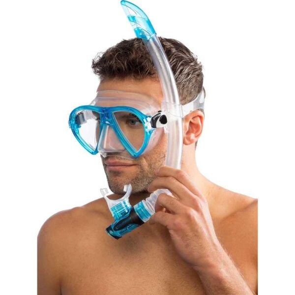 Cressi Ocean Maske Gamma Şnorkel Set BLACK