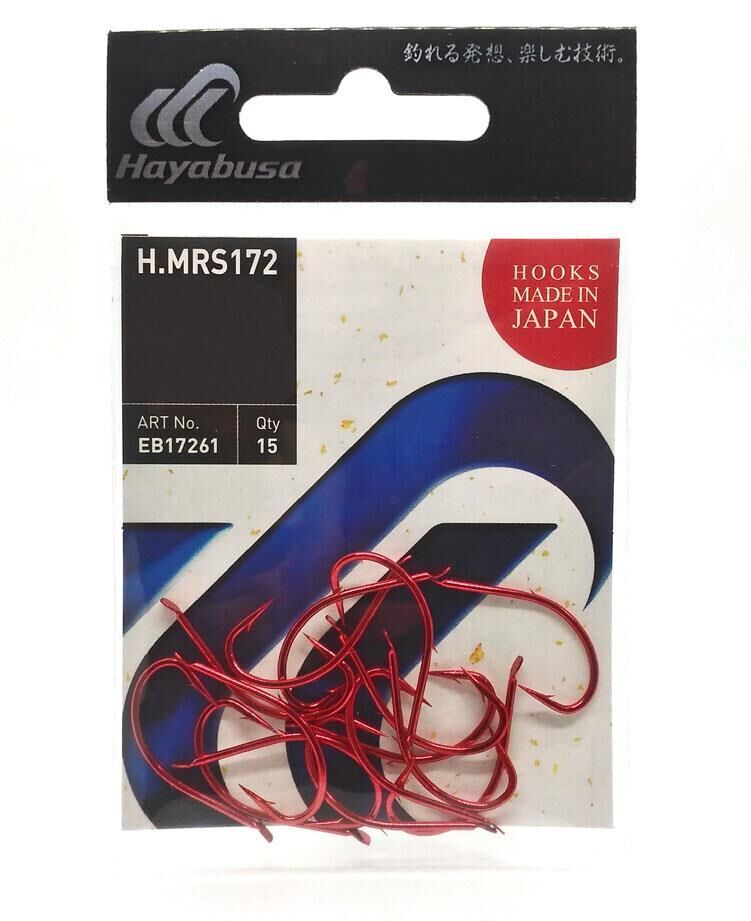 Hayabusa HMRS172 Hooks Red Olta İğnesi RED - NO:5