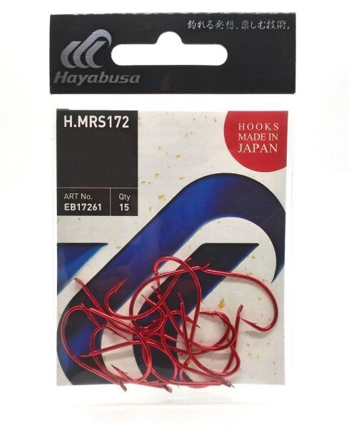 Hayabusa HMRS172 Hooks Red Olta İğnesi RED - NO:5