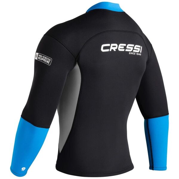 Cressi Guardian Man Dalış Ceketi BLACK-BLUE - 2MM - L - NO:4