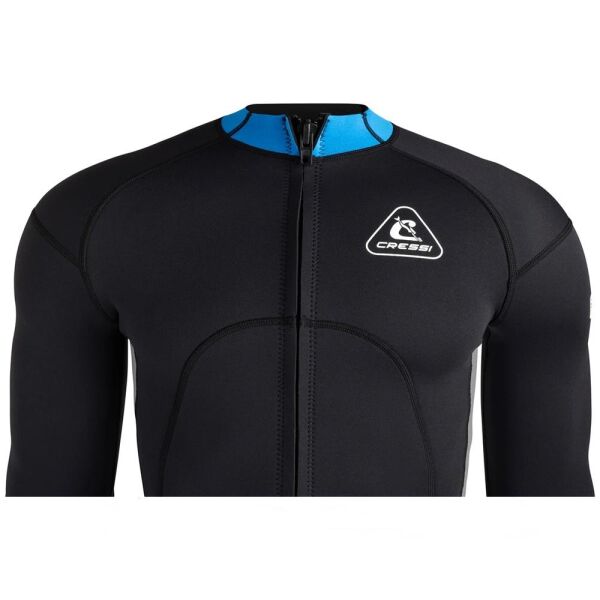 Cressi Guardian Man Dalış Ceketi BLACK-BLUE - 2MM - L - NO:4