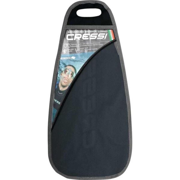 Cressi Ocean Maske Gamma Şnorkel Set BLACK