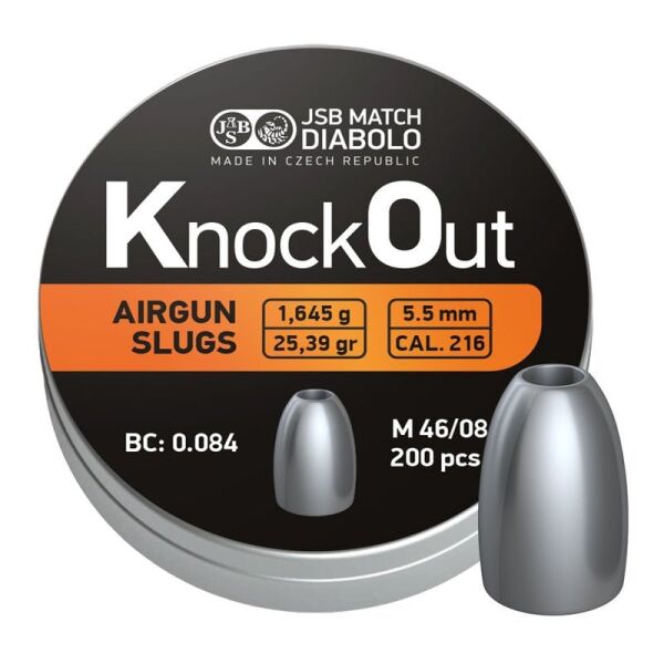JSB Diabolo Knockout 5.5 mm Havalı Saçma [CAL216]