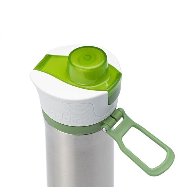 Aladdin Aktif Hidrasyonlu Çelik Su Matarası 0,60 Lt YEŞİL