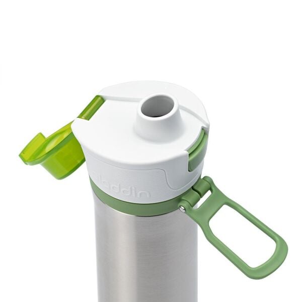 Aladdin Aktif Hidrasyonlu Çelik Su Matarası 0,60 Lt YEŞİL