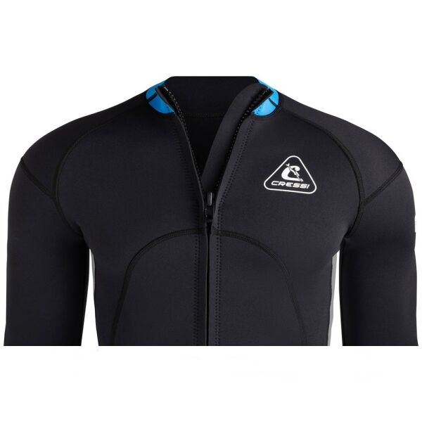 Cressi Guardian Man Dalış Ceketi BLACK-BLUE - 2MM - 2XL - NO:6