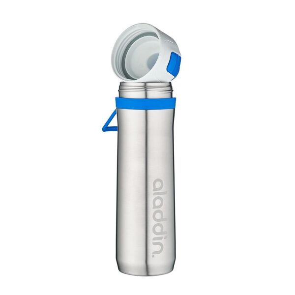 Aladdin Aktif Hidrasyonlu Çelik Su Matarası 0,60 Lt MAVİ