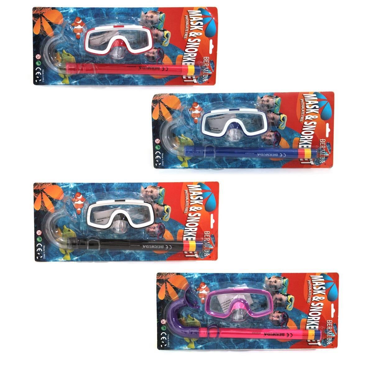 Bermuda Phthalate Free Maske Şnorkel Set