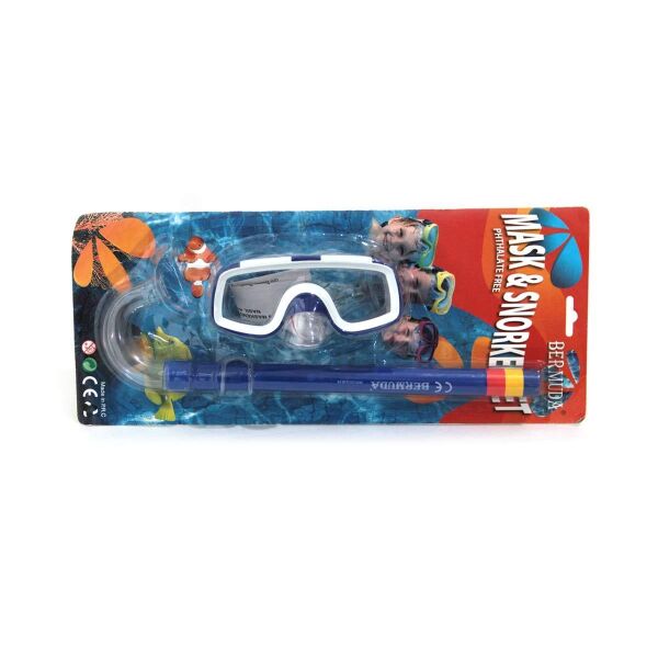 Bermuda Phthalate Free Maske Şnorkel Set SİYAH