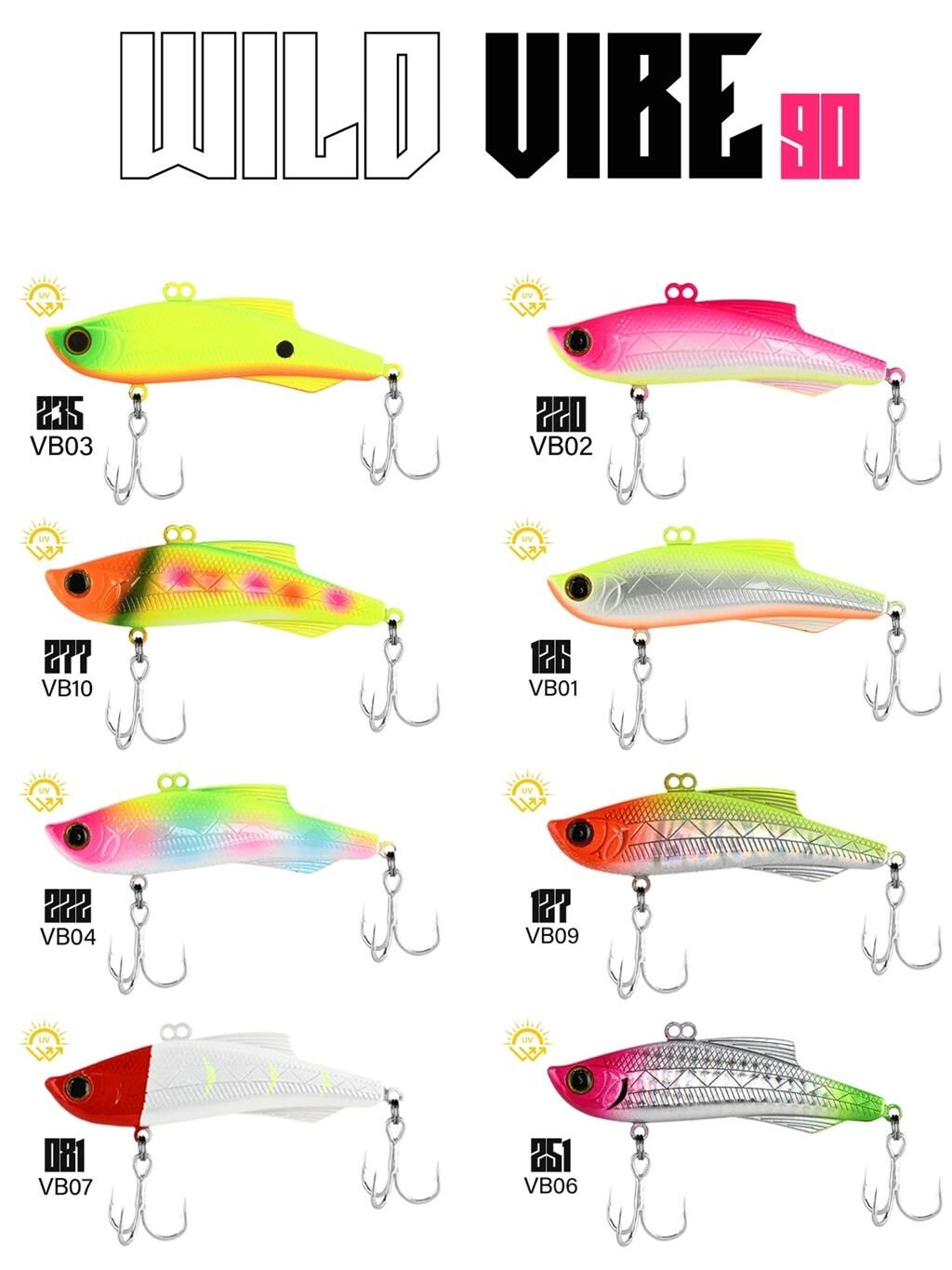 Fujin Wild Vibe 90mm 34gr Sinking Vibrasyon Jig Yem