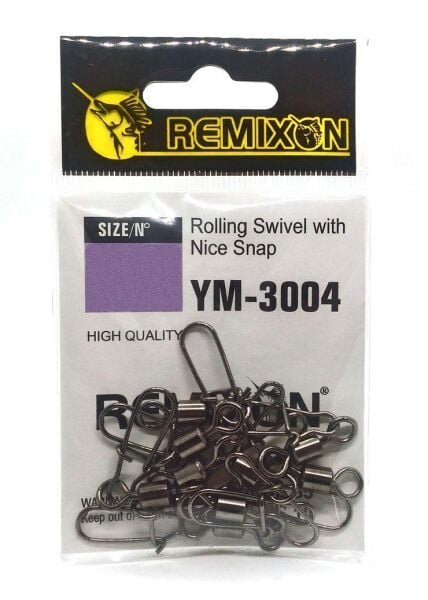 Remixon YM-3004 Klipsli Fırdöndü NO:6
