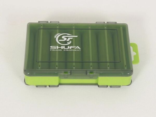 Shufa Lure Box Çift Taraflı Kutu 85mm F05 YEŞİL