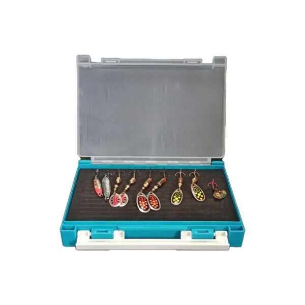 Shufa Çift Taraflı Silikon ve Jighead Kutusu 120mm