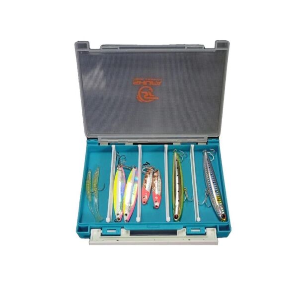 Shufa Çift Taraflı Silikon ve Jighead Kutusu 120mm